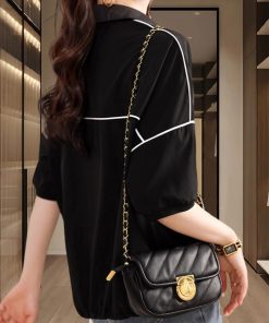 Plus Size Women's Puff Sleeve Blouse - Loose Fit Short Sleeve Top for Summer 2025, Trendy Casual Fashion Essential