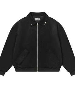 Plush Quilted MA1 Padded Jacket Coat with Stand Collar - Clean Fit, Trendy Outerwear for Y2K and Korean Style Fashion