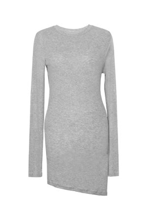 Post-Split Design High-End Knitted Wool Blend Top for Women - Clean Fit Layering Essential