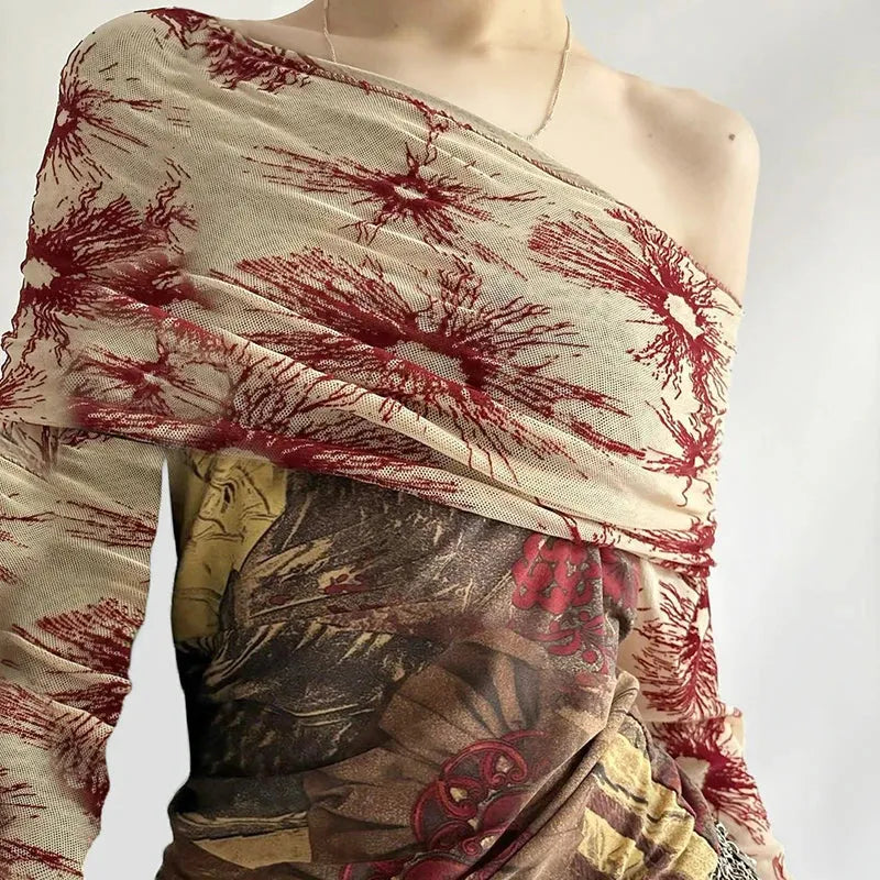 Pretty Outfits Fancy, Aesthetic Mini Dress - Fairycore Bohemian Off Shoulder Top Pretty Outfits Fancy, Aesthetic Mini Dress - Fairycore Bohemian Off Shoulder Top