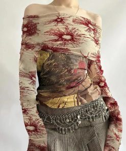 Pretty Outfits Fancy, Aesthetic Mini Dress - Fairycore Bohemian Off Shoulder Top