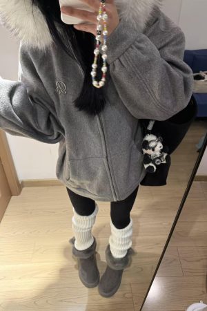 Pumpkin High-End Woolen Coat for Women with Heavy Fur Collar, Hooded Slim-Fit Cardigan Jacket, Trendy Outerwear
