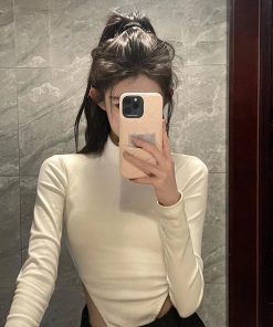 Pumpkin Wealthy Heiress Woolen Coat and Slimming Top Fashion Set - High-End Quality Stylish Outfit for Fall and Winter