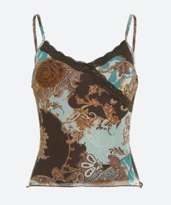 Quick Outfits, Modest Fashion Outfits - Vintage Mesh Top