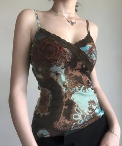 Quick Outfits, Modest Fashion Outfits - Vintage Mesh Top