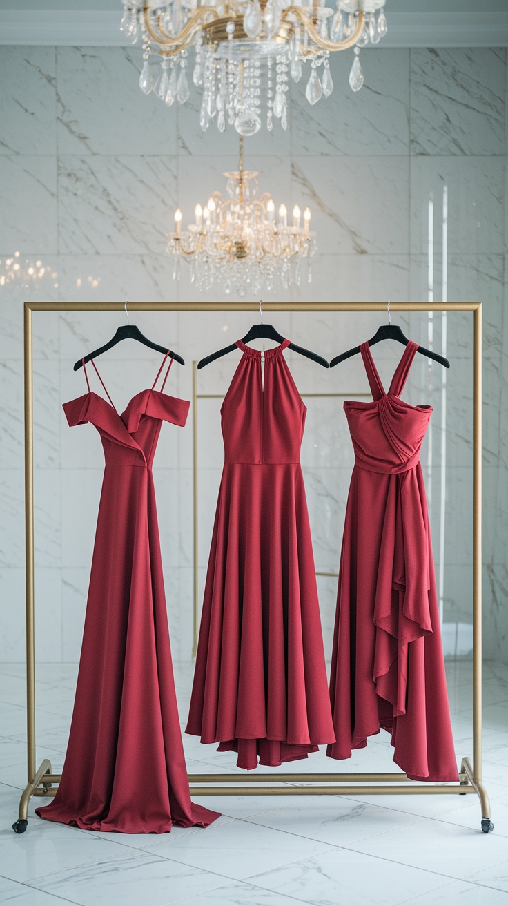Red Dresses Classy: Timeless Elegance for Women outfit idea