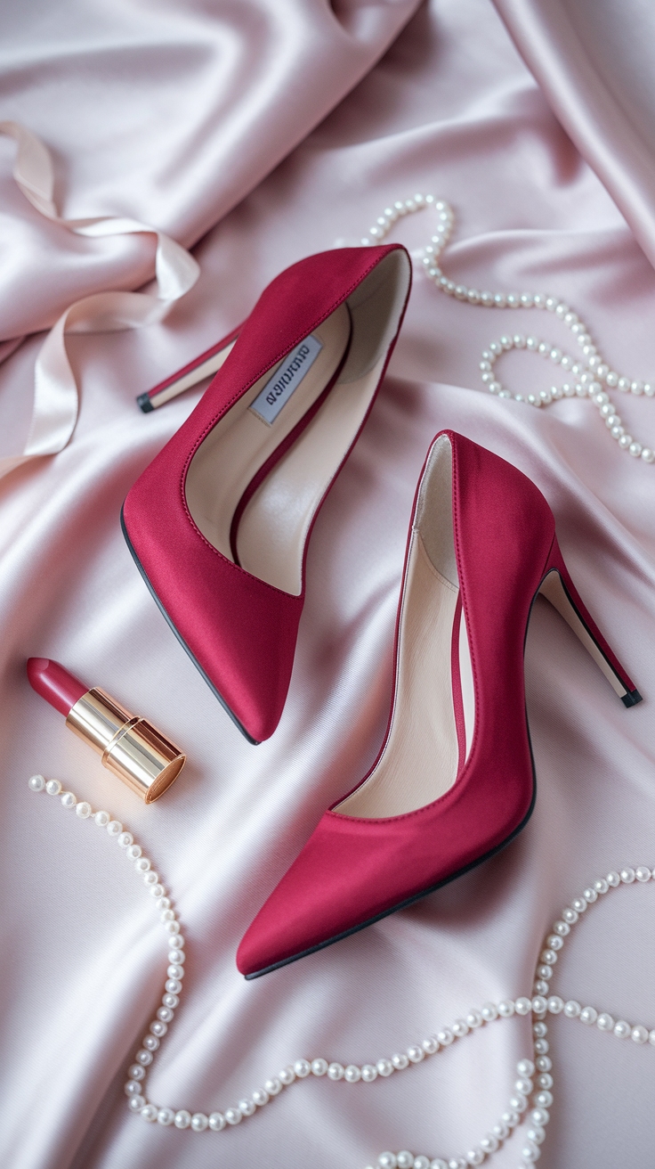 Red High Heels Aesthetic: Elevate Your Style Game outfit idea