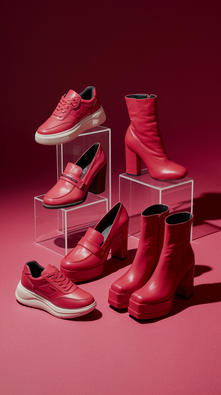 Elevate Your Outfit with Trendy Red Shoes outfit idea