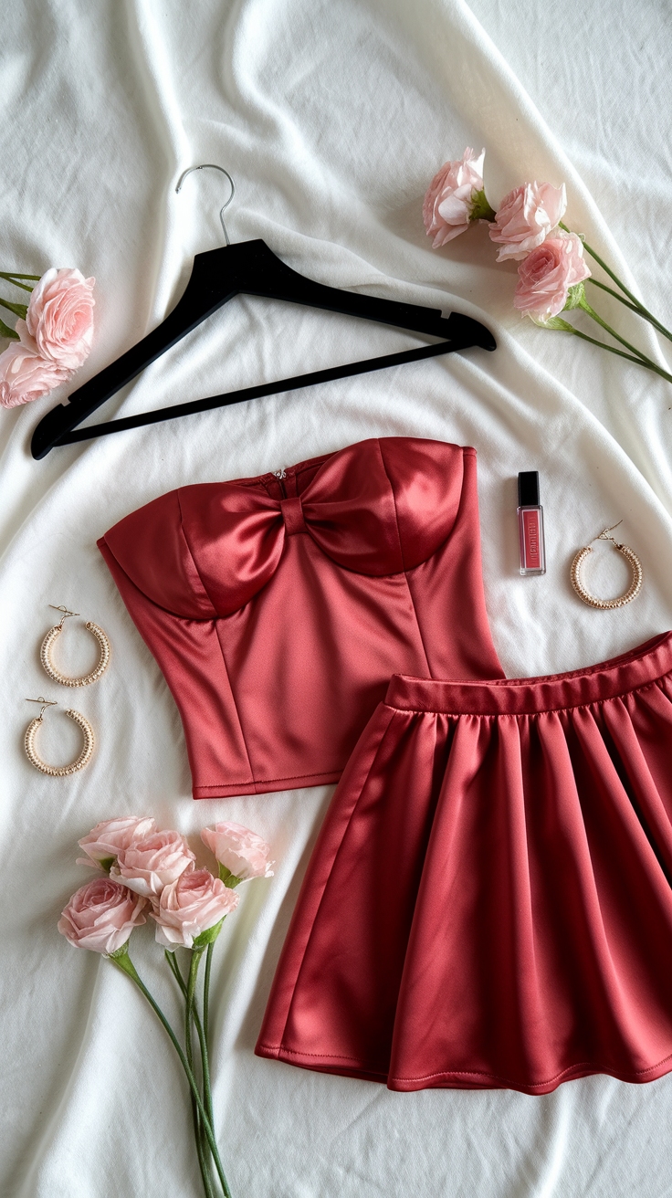 How to Pair a Red Top with Any Wardrobe outfit idea
