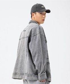 Restaurant Looks, Mode Femme Look - Double-Collared Denim Jacket