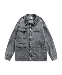 Restaurant Looks, Mode Femme Look - Double-Collared Denim Jacket