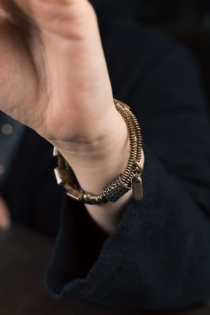 Retro Agate Candy Stone Bracelet for Men and Women - Trendy Versatile Accessory with Unique Personality Niche Design