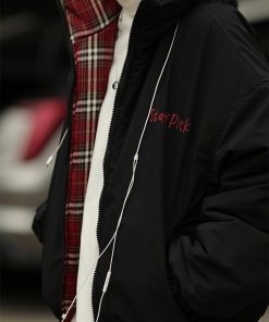 Retro American Reversible Thick Stand-Collar Cotton Jacket for Men and Women | Vintage Winter Loose Couple Coat Trend