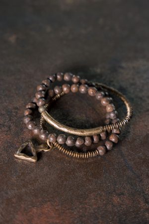 Retro Bead Bracelet for Women and Men - Non-Fish Design, Trendy Versatile Jewelry, Unique Personality Accessory