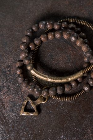 Retro Bead Bracelet for Women and Men - Non-Fish Design, Trendy Versatile Jewelry, Unique Personality Accessory