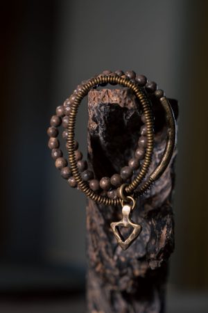 Retro Bead Bracelet for Women and Men - Non-Fish Design, Trendy Versatile Jewelry, Unique Personality Accessory