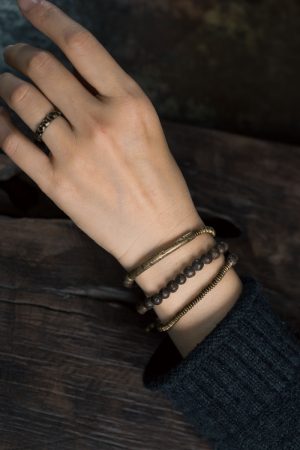 Retro Bead Bracelet for Women and Men - Non-Fish Design, Trendy Versatile Jewelry, Unique Personality Accessory