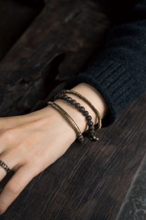 Retro Bead Bracelet for Women and Men - Non-Fish Design, Trendy Versatile Jewelry, Unique Personality Accessory