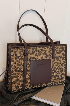 Retro Bird Check Large Capacity Shoulder Bag for Women - French Commuter Underarm Handbag - Summer Fashion 2025