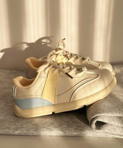 Retro Casual Sneakers for Women - Versatile College Style 2025 Model, Trendy and Comfortable Footwear