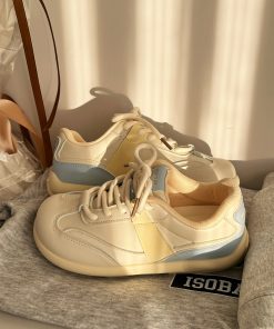 Retro Casual Sneakers for Women - Versatile College Style 2025 Model, Trendy and Comfortable Footwear