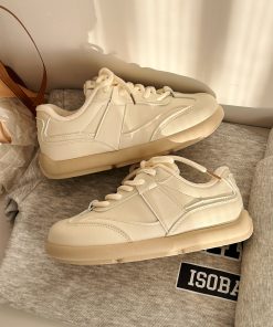 Retro Casual Sneakers for Women - Versatile College Style 2025 Model, Trendy and Comfortable Footwear