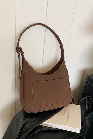 Retro Casual Tote Bag 2025 - High-End Shoulder Bag for Women, Spring Summer Underarm Design, Korean Style Fashion Accessory