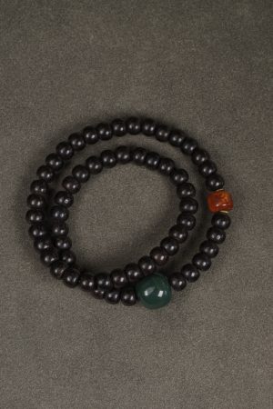 Retro Coconut Bead Bracelet for Women and Men, Unique Double-Circle Design, Versatile Trendy Accessory for Fashion Lovers