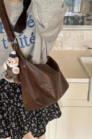 Retro Commuter Crossbody Bag for Women - 2025 New Style Tote, Versatile Casual Large Capacity Shoulder Bag