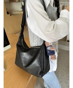 Retro Commuter Crossbody Bag for Women - 2025 New Style Tote, Versatile Casual Large Capacity Shoulder Bag