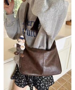 Retro Commuter Crossbody Bag for Women - 2025 New Style Tote, Versatile Casual Large Capacity Shoulder Bag