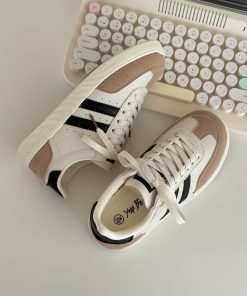 Retro De Xun Shoes for Women - Versatile Soft Bottom Breathable Spring/Summer 2025 Trendy Footwear