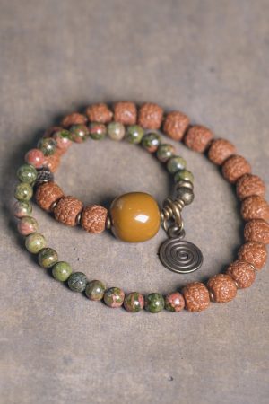 Retro Ethnic Style Bodhi Bracelet for Women and Men - Personalized Versatile Bead Accessory for Trendy Fashion