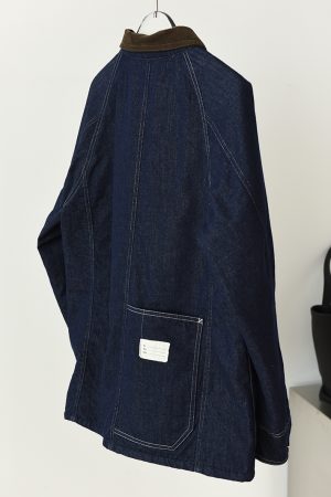 Retro Heavy-Duty Washed Quilted Denim Jacket - Stylish Loose Unisex Workwear Top for 90s and Y2K Fashion