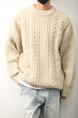 Retro Japanese-Style Twisted Solid Color Round Neck Sweater for Men and Women - Loose Fit Autumn Winter Couple Pullover Knitwear
