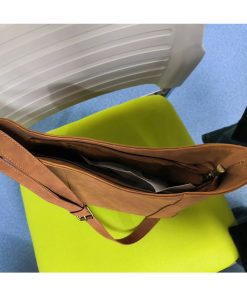 Retro Matte Water Bucket Bag for Women - 2025 Minimalist Large Capacity Commuting Underarm Casual Shoulder Crossbody Bag