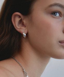 Retro Pleated Lava Metal Carved Earrings - Hypoallergenic S925 Silver Pin - Vintage French Style Jewelry