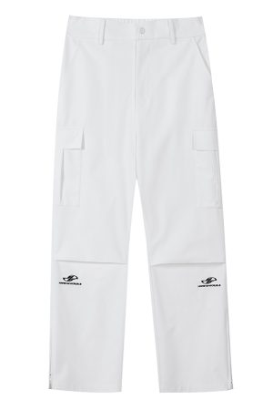 Retro Sports Tactical Pants - Loose Fit, Embroidered, Three-Proof Design for Mountaineering & Skiing, Perfect for Y2K & Outdoor Adventures