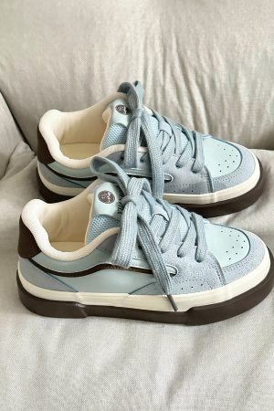 Retro Student Design Bread Sneakers for Women - 20255 Spring Casual Sports Shoes, Versatile 90s Style