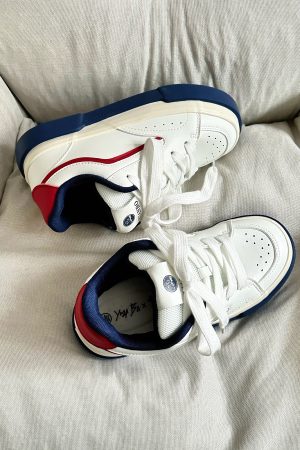 Retro Student Design Bread Sneakers for Women - 20255 Spring Casual Sports Shoes, Versatile 90s Style