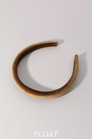 Retro Velvet Headband for Women â€“ Floating FLOAT Autumn Winter French Style Thin Hair Accessory, High-End Sponge Design