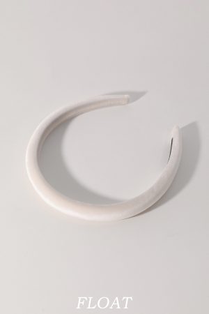 Retro Velvet Headband for Women â€“ Floating FLOAT Autumn Winter French Style Thin Hair Accessory, High-End Sponge Design