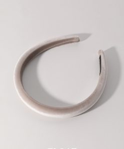 Retro Velvet Headband for Women – Floating FLOAT Autumn Winter French Style Thin Hair Accessory, High-End Sponge Design