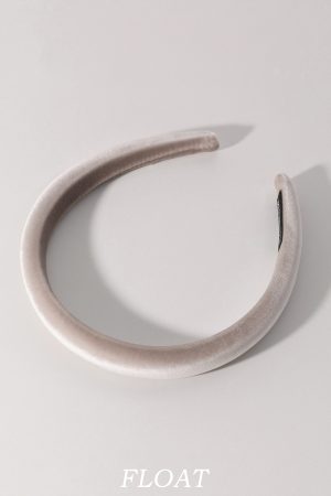 Retro Velvet Headband for Women â€“ Floating FLOAT Autumn Winter French Style Thin Hair Accessory, High-End Sponge Design