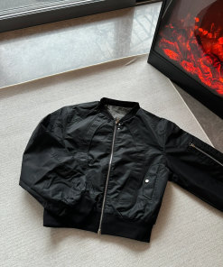 Reversible Frosted Bomber Jacket for Men and Women, Casual Baseball Collar, Niche Design, Clean Fit