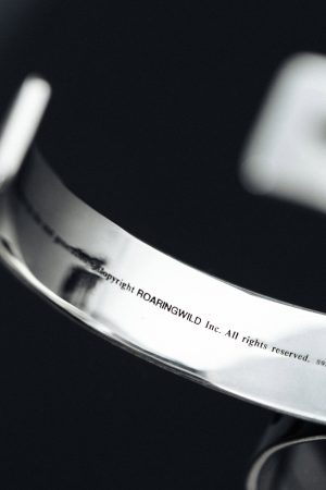 Roaring Beast Spine Engraved 925 Silver Bracelet - Statement Jewelry, Unique Design, Gothic Style, Perfect for Casual or Evening Wear