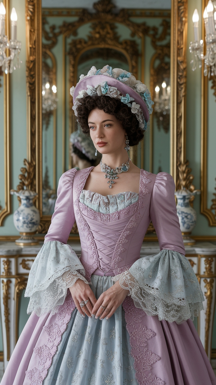 Rococo Aesthetic Outfit Inspiration for Modern Fashionistas outfit idea