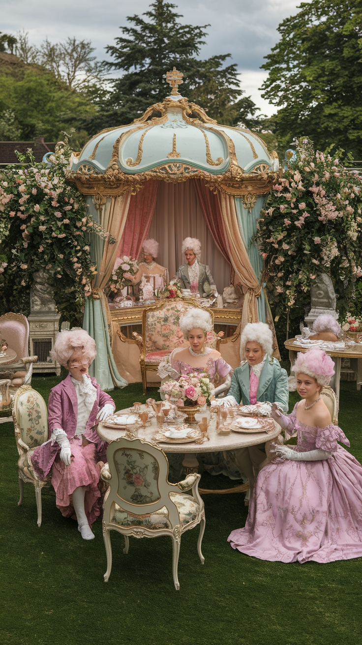 Host a Charming Rococo Tea Party with These Ideas outfit idea