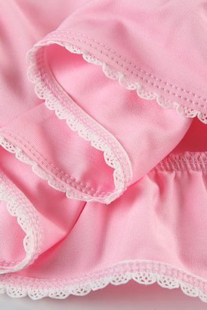 Rose Pink V-Neck Halter Top with Ruffle Hem - Waist-Cinching Slim-Fit Versatile Style for Y2K and 90s Inspired Outfits
