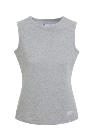 Round Neck Slim Fit Sports Vest T-Shirt for Men and Women - Summer Sleeveless Layering Top, Ideal for Casual and Active Wear